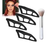 Eyetour Your Glam Bestie 2025 New Reusable Eyetour Eyetour Eyetour Shaper Tool, Ruban de maquillage pour les yeux et les eye-liner, Stencil Under Eye Liner Wing Face Guide Aide à maquillage des yeux