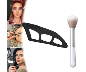 Eyetour Your Glam Bestie 2025 New Reusable Eyetour Shaper Tape for Eyeshadow Shields and Eyeliner Stencil Under Eye Liner Wing Face Guide Helper Eyeshadow Stickers (1 pièce)