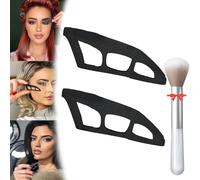 Eyetour Your Glam Bestie - Lot de 2 autocollants réutilisables pour fard à paupières et eyeliner - 2025