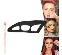 Eyetour Your Glam Bestie, Outil de fard à paupières Eyetour, Guide de fard à paupières Eyetour, Outil de maquillage Eyetour for fard à paupières, Pochoirs de fard à paupières for les yeux, Pochoirs de