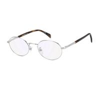 Eyewear by David Beckham, Femme, Accessoires, Gris, Taille: 50 MM Argent Havana Bleu Miroir Lunettes de Soleil Montures