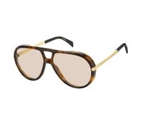 David Beckham DB 99/VOYAGER 2IK, Lunettes de soleil, Aviateur, Homme, Havana