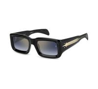 Eyewear by David Beckham, Homme, Accessoires, Noir, Taille: 52 MM Noir Bleu Or Miroir Lunettes de soleil