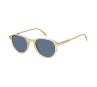 Eyewear by David Beckham - Lunettes de Soleil Classiques Contemporaines - Homme - Accessoires - Jaune - Taille: 50 MM