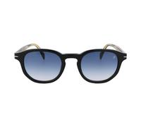 David Beckham Lunettes de soleil DB1007/S 807/08 Homme Acétate noires Taille 49