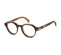 Eyewear by David Beckham - Montures Lunettes de Soleil Marron Horn DB 7153 - unisex - Accessoires - Brun - Taille: 49 MM