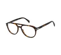 Eyewear by David Beckham, unisex, Accessoires, Brun, Taille: 54 MM Lunettes de soleil DB 7087 en Dark Havana