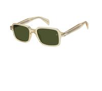 Eyewear by David Beckham, unisex, Accessoires, Gris, Taille: 51 MM Lunettes de soleil élégantes avec verres verts