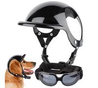 Eyewear Protective Dog - Sangle de tête de lunettes réglable | Gaz de blocage du soleil, bouclier respirant léger pour protection du vent, équipement de sécurité portable, accessoire de chapeau dur