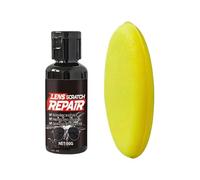Eyewear Scratch Repair - Clear Lens Polishing Compound, Protective Scratch Eraser, Smooth Glaze | Portable Applicator Pads, Vehicle Screen Mobile Phone Watch Camera Glass Restoration Solutions