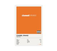 EYEZER Channel Orange - Poster d'album de musique sur toile pour décoration murale de salon, chambre à coucher, style sans cadre, 20 x 30 cm