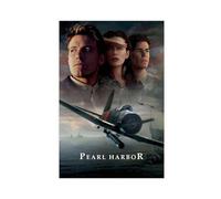 EYEZER Poster de film Pearl Harbor 2001, impression sur toile, décoration murale pour salon, chambre à coucher, style sans cadre, 50 x 75 cm