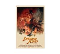 EYEZER Poster du film Indiana Jones et le cadran du destin 2023 - Décoration murale pour salon, chambre à coucher - Style sans cadre - 60 x 90 cm
