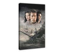 EYEZER Poster du film Pearl Harbor 2001 sur toile - Décoration de chambre à coucher, bureau, chambre à coucher, cadeau - 30 x 45 cm