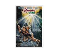 EYEZER Poster du film Romancing The Stone sur toile - Décoration pour chambre à coucher, bureau, chambre - Cadeau sans cadre - 60 x 90 cm