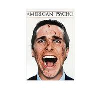 EYEZER Poster sur toile American Psycho P Oster - Décoration de chambre à coucher - Paysage sportif - Décoration de bureau - Cadeau sans cadre - 60 x 90 cm