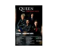 EYEZER Queen - Greatest Hits - Poster sur toile sans cadre - Décoration de chambre à coucher, bureau, chambre - Sans cadre - 30 x 45 cm