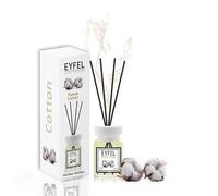 EYFEL Diffuseur à roseaux, Coton - 120 ML