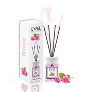 EYFEL - Diffuseurs à roseaux pour la maison - Ensemble de diffuseurs d'huile de 120 ml - Bâtons diffuseurs d'huile - Diffuseur de parfum pour salle de bain - Bâtons parfumés - Décoration d'intérieur