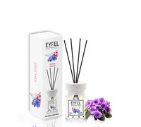 EYFEL - Diffuseurs à roseaux pour la maison - Lot de 120 diffuseurs d'huile d'orchidée, bâtonnets diffuseurs d'huile, diffuseurs de salle de bain, bâtons parfumés, décoration d'intérieur