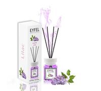 EYFEL - Diffuseurs à roseaux pour la maison - Lot de 120 diffuseurs d'huile lilas pour salle de bain, parfums d'intérieur, bâtons parfumés, décoration d'intérieur