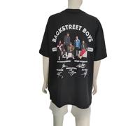EYGT45Ysw Backstreet Boys Since 1993 Signature Shirt Black M