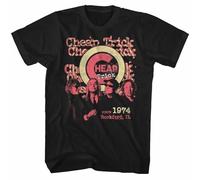 EYGT45Ysw Cheap-Trick-Since-1974-T-Shirt-Mens-Rock-N-Roll-Band-Tee-Retro Black XL