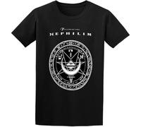 EYGT45Ysw Fields of The Nephilim Logo O Neck Men T Shirt Black S
