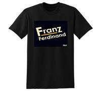 EYGT45Ysw Franz Ferdinand First Album Cover Minimalist Font T-Shirt Black XXL