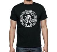 EYGT45Ysw International Brigades Spanish Civil War 1936-1937 T-Shirt Black 3XL