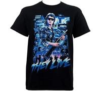 EYGT45Ysw John Carpenter Mens They Live T-Shirt Black L