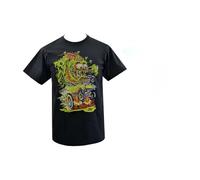 EYGT45Ysw Johnny Ace Nomad Rat Fink Hot Rod Car Kustom Kulture Brains t Shirt Black XL