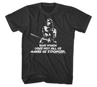 EYGT45Ysw Khan Noonien Singh That Which Does Not Kill US Makes US Stronger T Shirt Black L