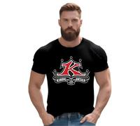 EYGT45Ysw Kindig-It-Design Mens-Kindig-It-Pinup-T-Shirt Black S