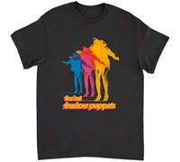 EYGT45Ysw KPE The Last Shadow Puppets Baroque Pop Band Poster T-Shirt Black L
