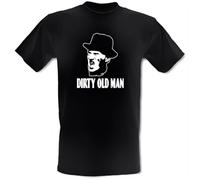 EYGT45Ysw Steptoe and Son Dirty Old Man Heavy Cotton T-Shirt Black M