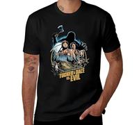 EYGT45Ysw Tucker & Dale Vs. Evil 2010 Old Movie Horror Mens T-Shirt Black L
