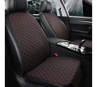 EYHQKRTR pour Renault Arkana 2021-2025 Ensembles Housse de Siege Voiture, Universelles Avant et Arrière Coussin Siege Antidérapant Respirant Interieur Accessoires, C/Black-Red