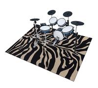 EYKWKB 120 x 70 cm Tapis Batterie électronique | Tapis Tambour Insonorisée | Tapis Anti Vibration pour Kits de Batterie Grosse Caisse | Tapis d'instrument de Musique | Tapis de ménage Anti-dérapants