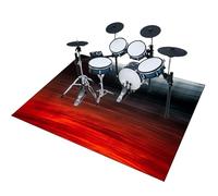EYKWKB 160 x 140 cm Tapis pour Batterie Electronique Tapis de Tambour Tapis Batterie Acoustique Insonorisant Tapis Professionnel Rectangulaire de Jazz pour Basses Caisse Claire et Autres Instruments
