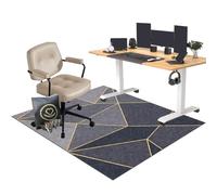 EYKWKB 160 x 200 cm Tapis de Protection de Sol, Tapis Chaise Gaming Antidérapant, Tapis protège-Sol pour Chaise de Bureau, Tapis Gaming Sol pour Sols durs, Tapis de Chaise pour Moquette et Parquet