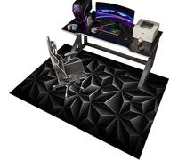 EYKWKB 80 x 120 cm Tapis de Sol Chaise de Bureau Tapis de Chaise Gaming Silencieux Antidérapant Tapis de Chaise pour Sol en Bois Dur Tapis de Sol pour Chaise Gamer Tapis de Protection de Sol