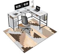 EYKWKB Protège Sol sous Chaise | Tapis pour Chaise de Bureau | Tapis Chaise Gaming Antidérapant | Tapis protège-Sol pour Chaise de Bureau | Tapis de Protection de Sol pour sols durs 120 x 160 cm