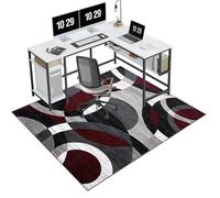 EYKWKB Protège Sol sous Chaise | Tapis pour Chaise de Bureau | Tapis Chaise Gaming Antidérapant | Tapis protège-Sol pour Chaise de Bureau | Tapis de Protection de Sol pour sols durs 110 x 160 cm