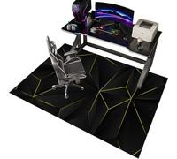 EYKWKB Tapis Gaming Sol, Tapis de Chaise de Bureau pour sols durs, Tapis de Protection du Sol, Tapis Chaise Gaming Antidérapant, Tapis Bureau Sol, Tapis protège-Sol 70 x 100 cm