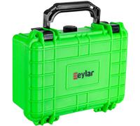 Eylar tui de protection rigide rsistant l'eau et aux chocs avec mousse approuv TSA 8,12 pouces, 6,56 pouces, 3,56 pouces (vert fluo)