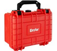 Eylar tui de protection rigide rsistant l'eau et aux chocs avec mousse approuv TSA 8,12 pouces, 6,56 pouces, 3,56 pouces (rouge)