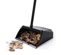 Eyliden Pelle à poussière verticale avec dents de peigne, grande pelle à poussière commerciale robuste pour restaurants, garages, cour, trottoirs, hall, maison, cuisine, bureau, salle de classe (1