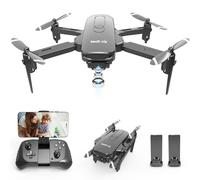 EYLM Mini Drone avec Caméra 1080P, Drone Contrôlé par APP avec WiFi FPV, 3 Modes de Vitesse, Maintien de l'altitude, 3D Flip, Drone Pliable pour les Débutants et les Enfants, 2 Batteries