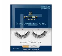 Eylure Volume N° 114 - Look Extension Salon - Curl Extrême, Noir